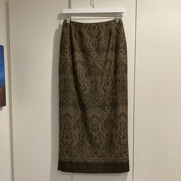 Vintage Talbots Collection Tapestry Skirt - Picture 1 of 5
